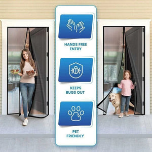 Magnetic Screen Mosquito Door