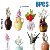DW™3D Ceramic Magnetic Vases for Refrigerators