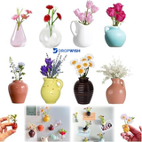 DW™3D Ceramic Magnetic Vases for Refrigerators