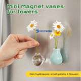 DW™3D Ceramic Magnetic Vases for Refrigerators