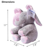🐘 Evana – The Peek-a-Boo Singing Elephant Plushie!
