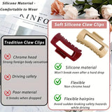 Safe Hair Claw Clips