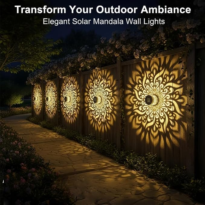 DW™ LunaGlow Solar Wall Light