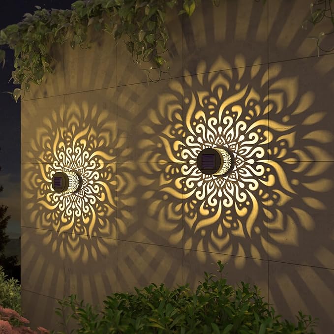 DW™ LunaGlow Solar Wall Light