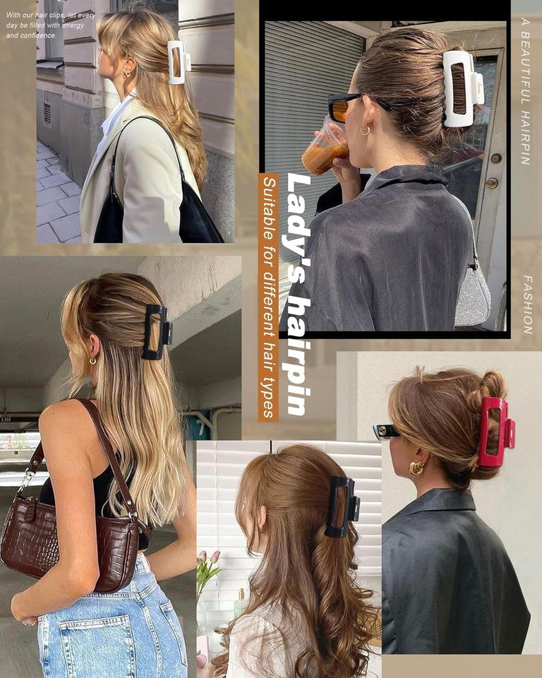 Safe Hair Claw Clips