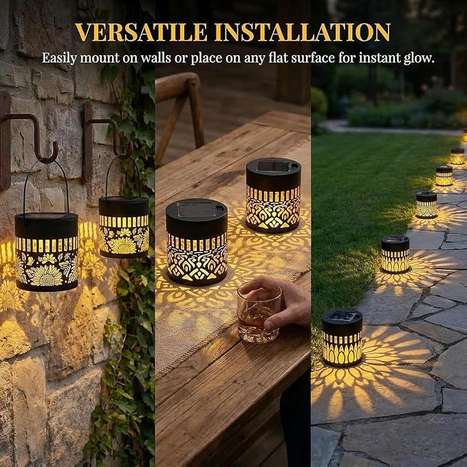 DW™ LunaGlow Solar Wall Light