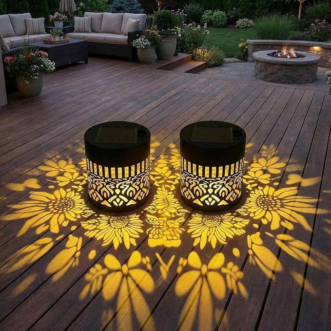 DW™ LunaGlow Solar Wall Light