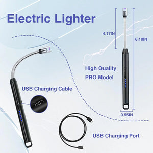 USB Rechargeable Electric Gas Lighter