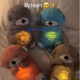 DW™Breathing Teddy Bear Musical Sleeping Toy