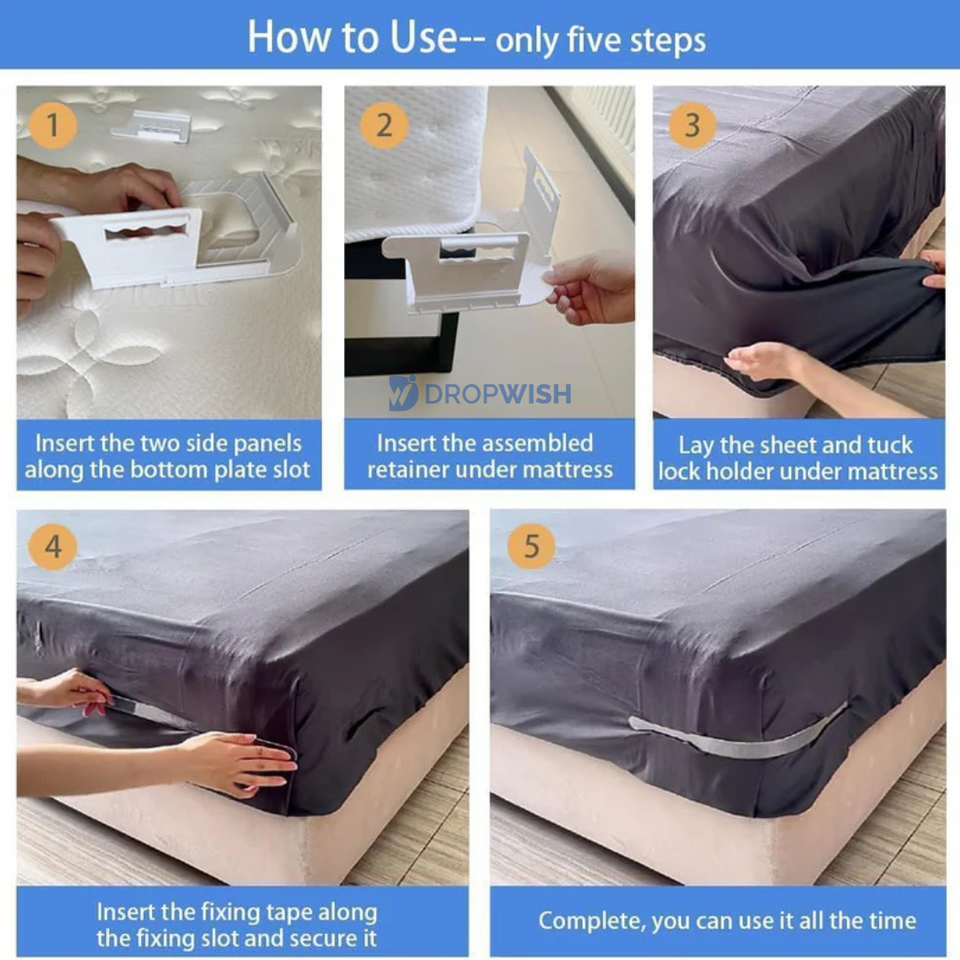 SnugSheet™ | Bedsheet Holder Lock