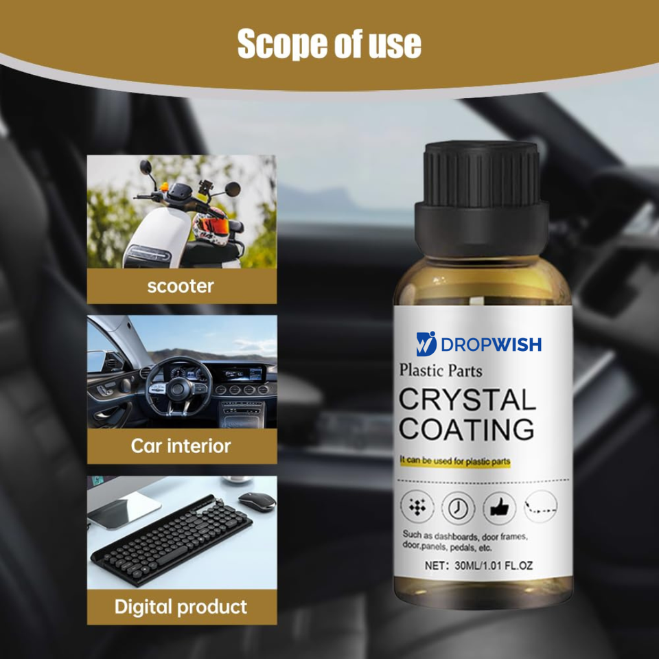 DriveBright™ Crystal Coating for Plastic Parts | Buy 1 Get 2 Free🥳