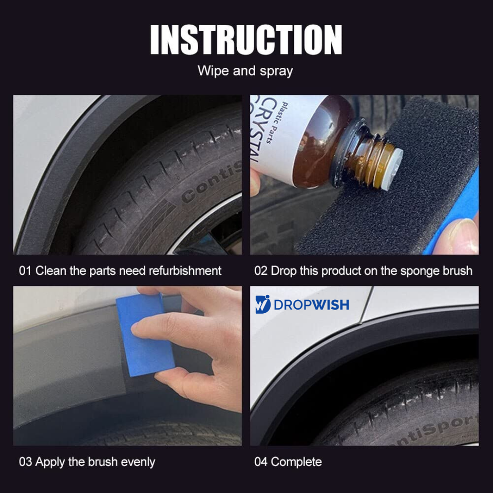 DriveBright™ Crystal Coating for Plastic Parts | Buy 1 Get 2 Free🥳