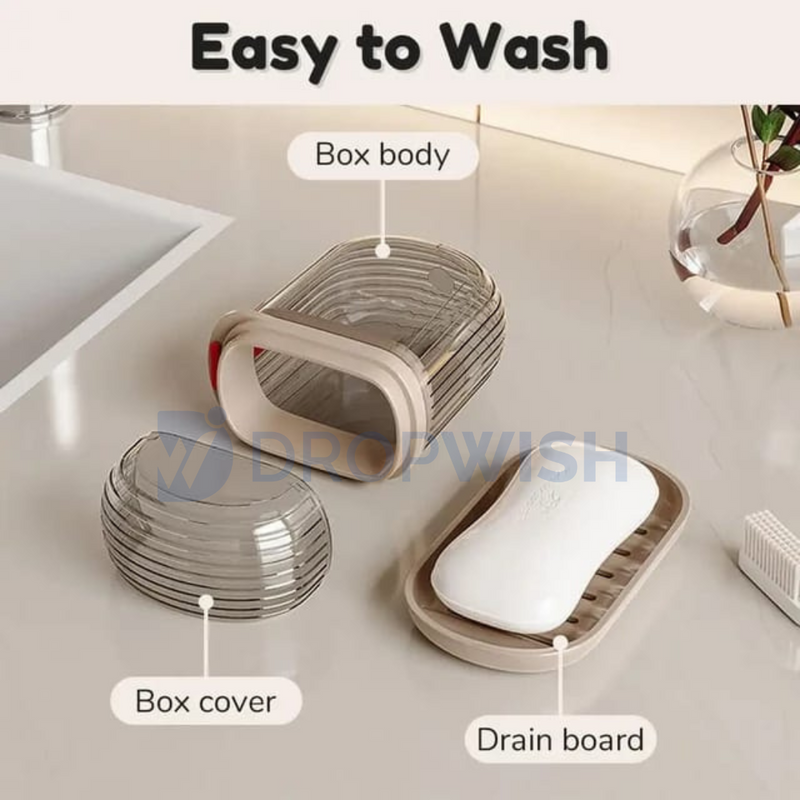 DW™ Portable Soap Box + Toothbrush Box