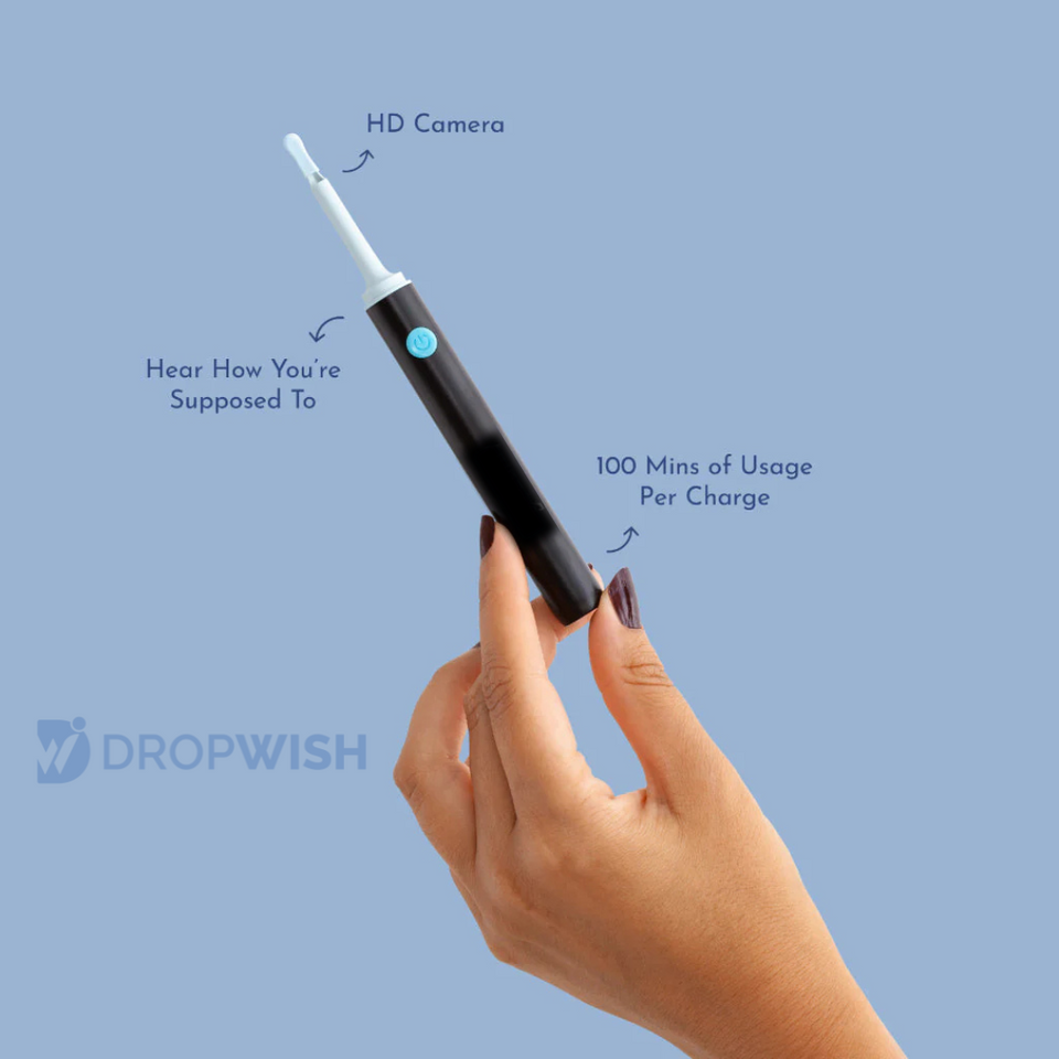 Dropwish™ Pro Ear Wax Cleaner | Free Ear Cleaning Kit
