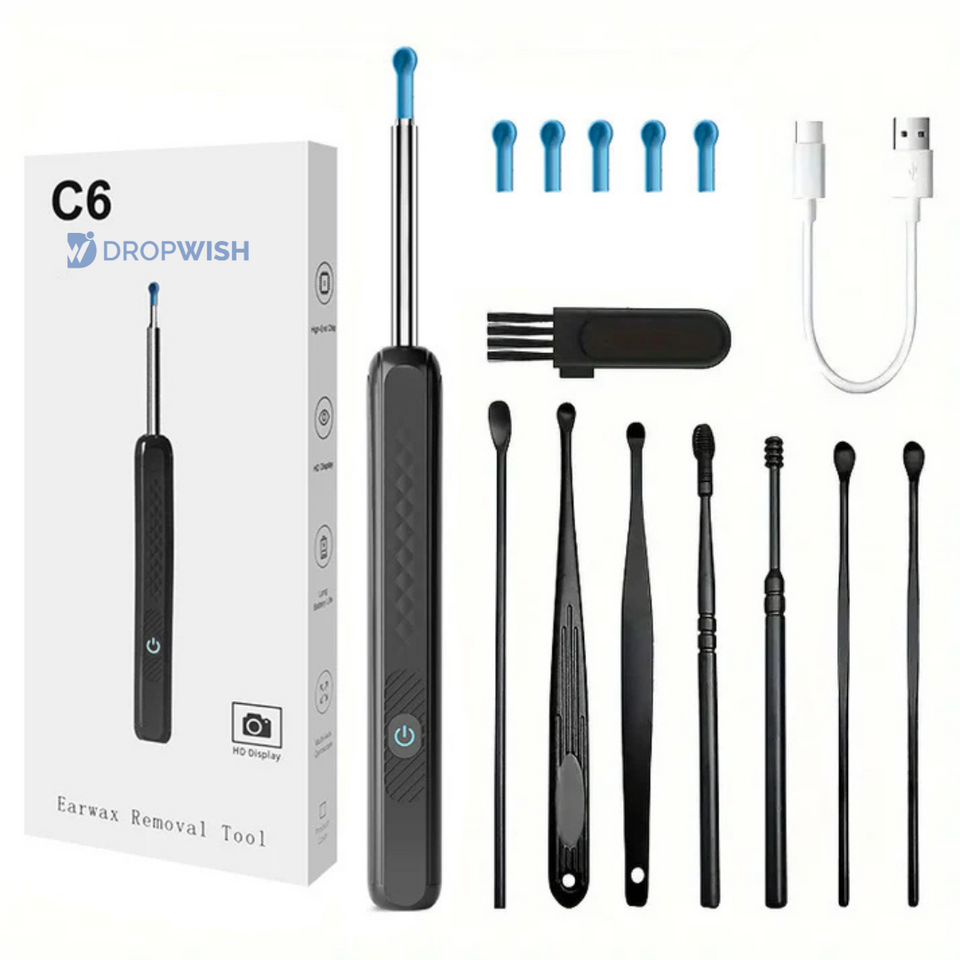 Dropwish™ Pro Ear Wax Cleaner | Free Ear Cleaning Kit