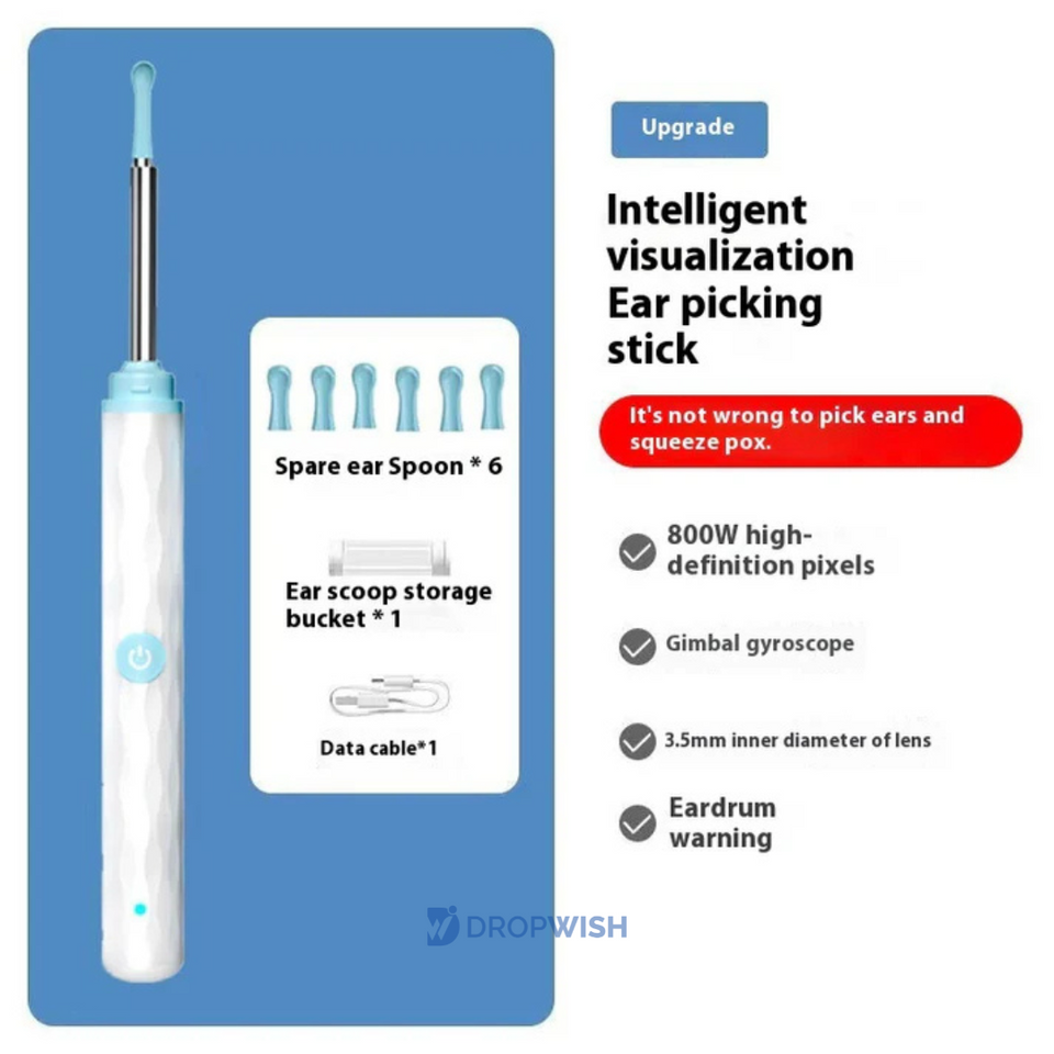 Dropwish™ Pro Ear Wax Cleaner | Free Ear Cleaning Kit
