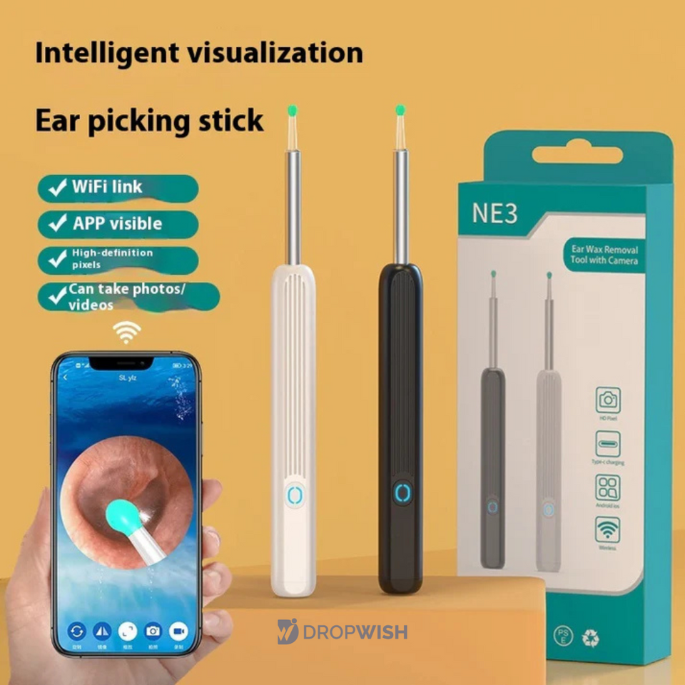 Dropwish™ Pro Ear Wax Cleaner | Free Ear Cleaning Kit