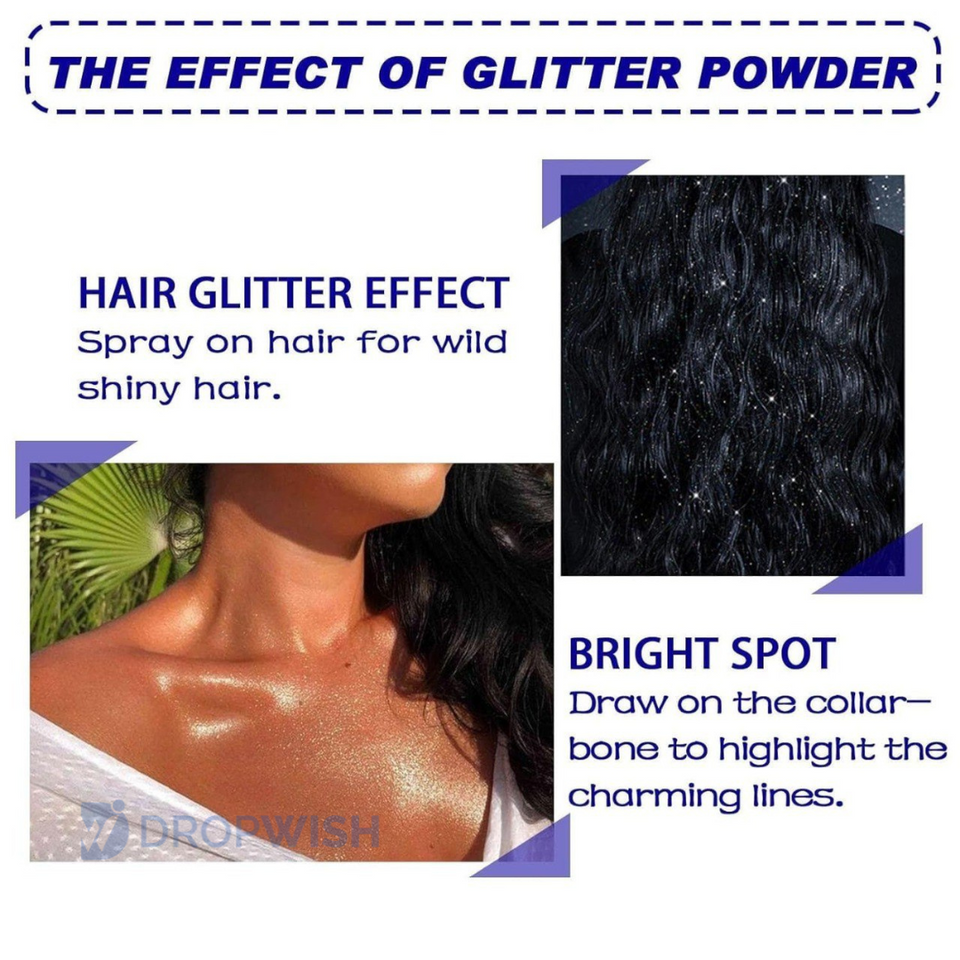 GlimmerMist™ – Instant Glitter Spray for Hair, Body & Clothes