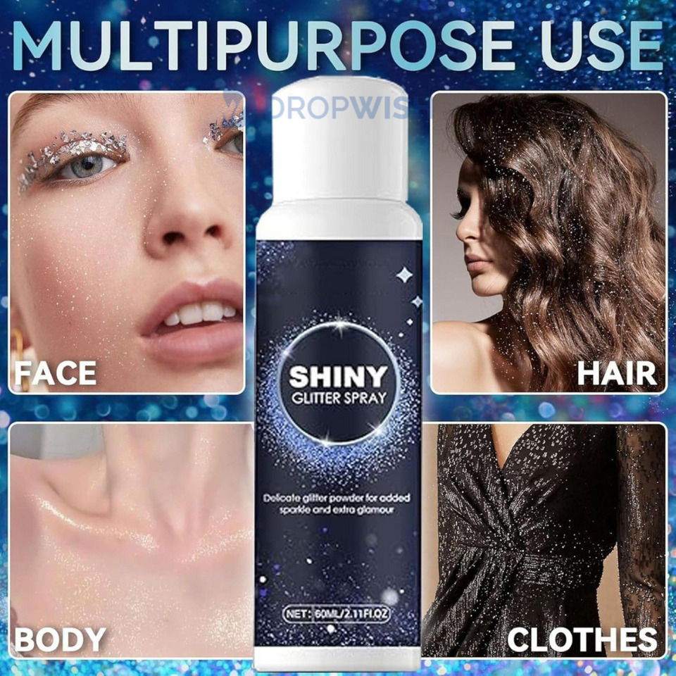GlimmerMist™ – Instant Glitter Spray for Hair, Body & Clothes