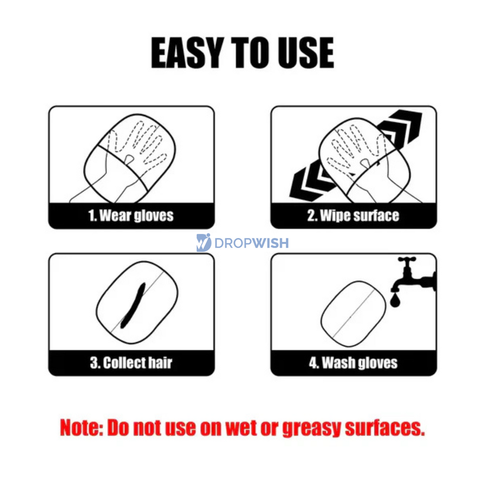 DW™ Pet Hair Removing Glove