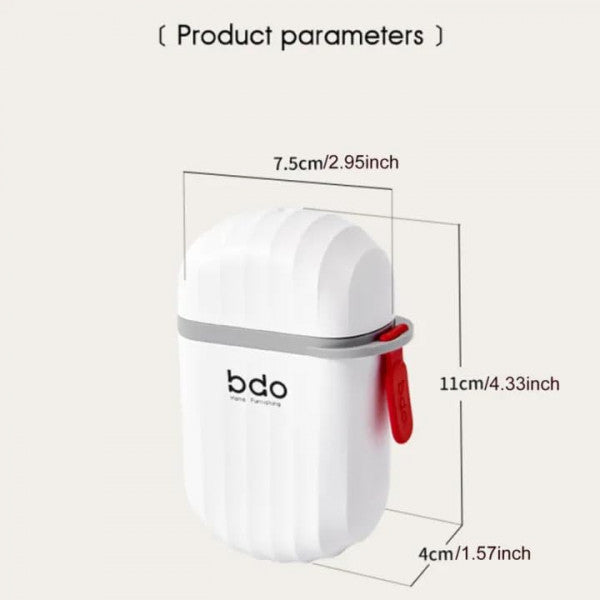 DW™ Portable Soap Box + Toothbrush Box