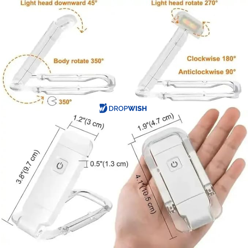 DW ReadLite™|Reachargable & Portable LED Light