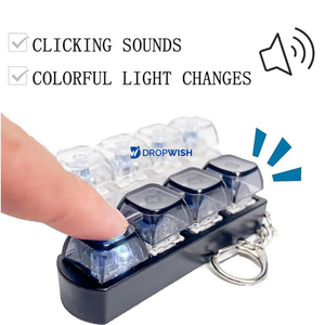 DW™ KeyPop|Keyboard Fidget Toy Keychain