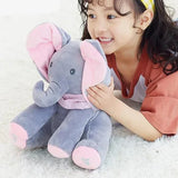 🐘 Evana – The Peek-a-Boo Singing Elephant Plushie!