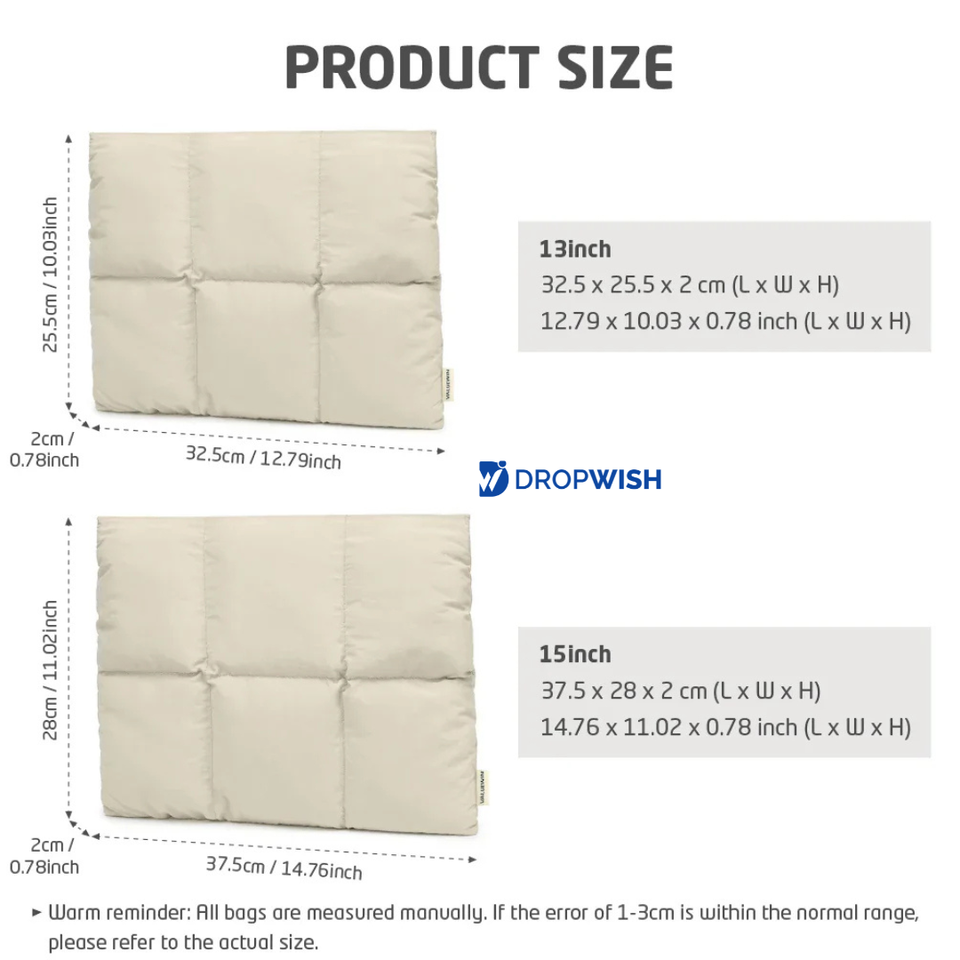 DW™ Puffy Laptop Sleeve