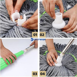 DW CleanSpin™ 2-in-1 Dehydrating Mop