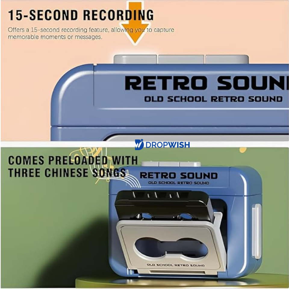 DW RetroSound Mini™| With Voice Recorder