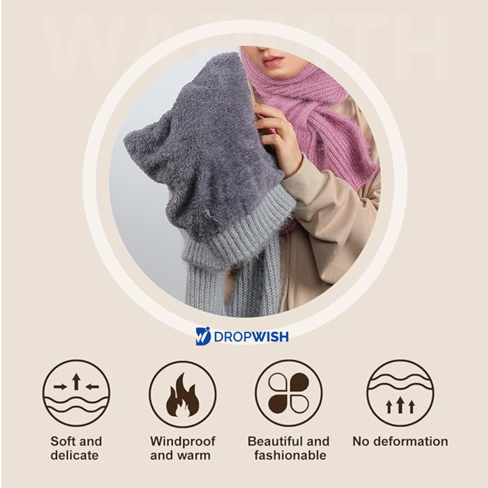 DW™ CozyCap | Windproof Cap Scarf