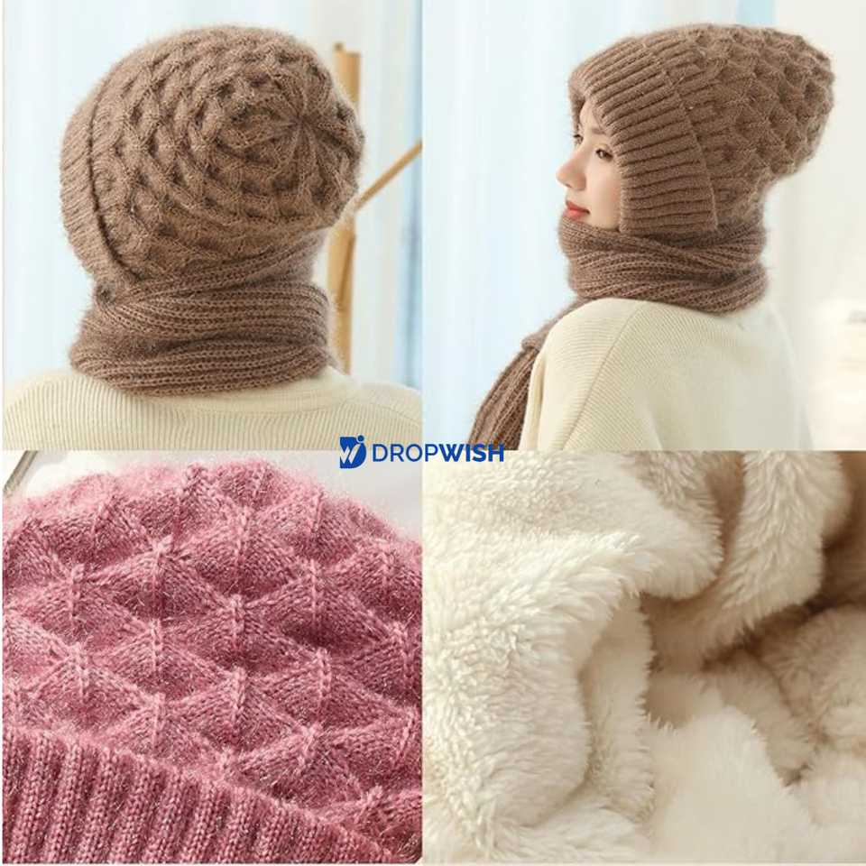 DW™ CozyCap | Windproof Cap Scarf