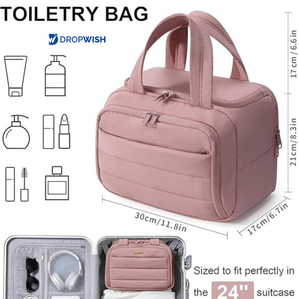 DW™ 4-in-1 Toiletry Bag|Makeup Bag Organiser