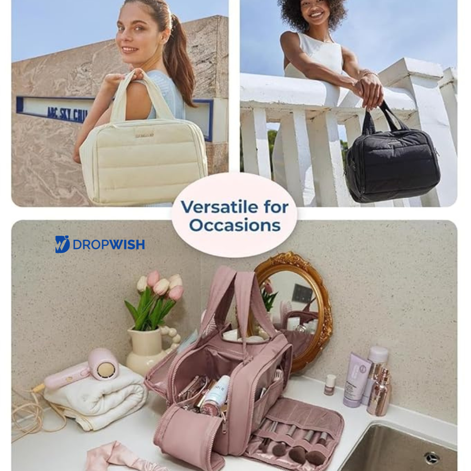 DW™ 4-in-1 Toiletry Bag|Makeup Bag Organiser