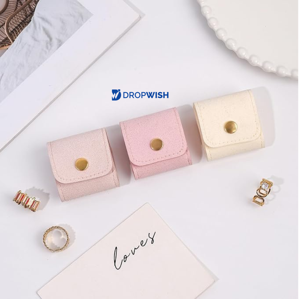DW™ Foldable Velvet Jewellery Roll